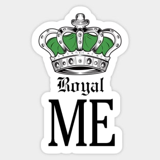 Royal Me - Green Sticker